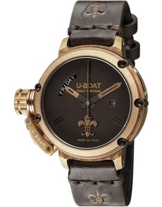 AAA Replica U-Boat Chimera Day Date 46 Bronze Limited Edition Watch 8100