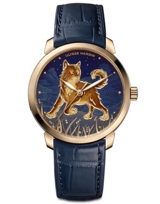 AAA Replica Ulysse Nardin Classic Classico Dog Mens Watch 8152-111-2/DOG