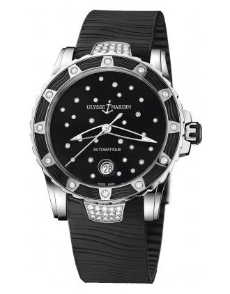AAA Replica Ulysse Nardin Lady Diver Starry Night 40mm Ladies Watch 8153-180e-3c/22