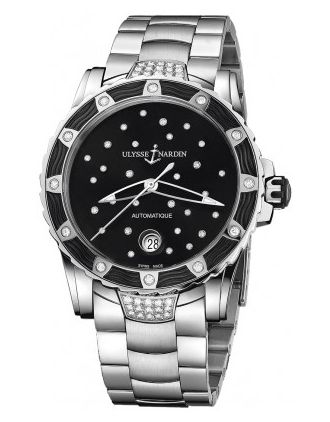 AAA Replica Ulysse Nardin Lady Diver Starry Night 40mm Ladies Watch 8153-180e-7c/22