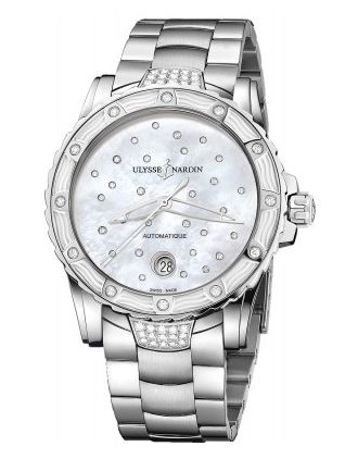 AAA Replica Ulysse Nardin Lady Diver Starry Night 40mm Ladies Watch 8153-180e-7c/20