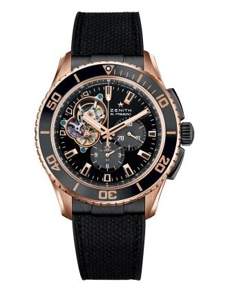 AAA Replica Zenith El Primero Stratos Spindrift Mens Watch 86.2060.4061/21.R573