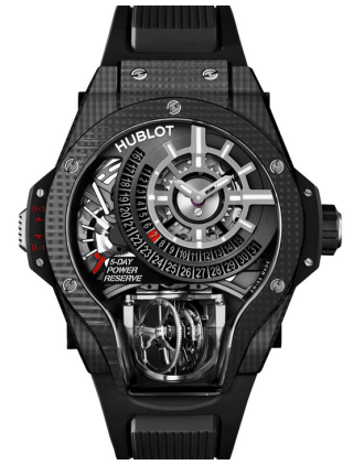 AAA Replica Hublot MasterPiece MP-09 Tourbillon Bi-Axis 3D Carbon Mens Watch 909.QD.1120.RX