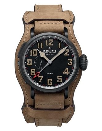 AAA Replica Zenith Pilot Montre d'Aeronef Type 20 GMT Mens Watch 96.2431.693/21.c738