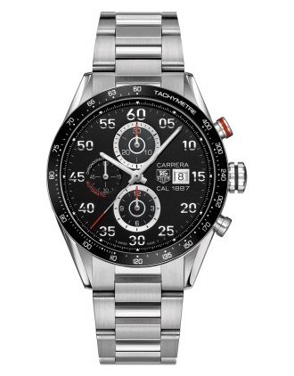 AAA Replica Tag Heuer Carrera Calibre 1887 Automatic Chronograph 43mm Mens Watch car2a10.ba0799