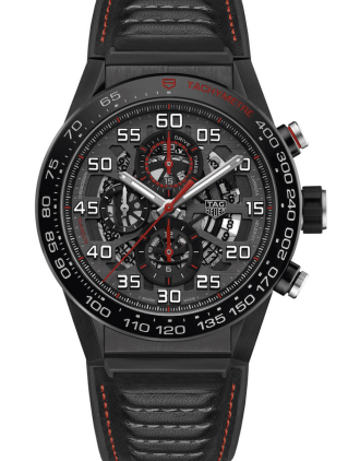 AAA Replica Tag Heuer Carrera Caliber Heuer 01 Skeleton 45mm Mens Watch CAR2A1H.FT6101