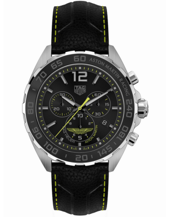 AAA Replica Tag Heuer Formula 1 Chronograph Quartz Aston Martin Watch CAZ101P.FC8245