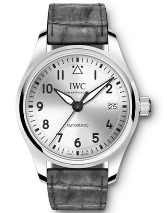 AAA Replica IWC Pilot Automatic Silver Dial Mens Watch IW324007