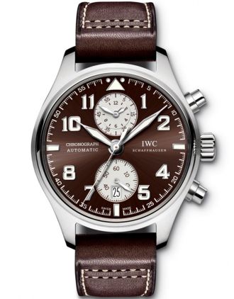AAA Replica IWC Pilot Chronograph Saint Exupery Mens Watch IW387806