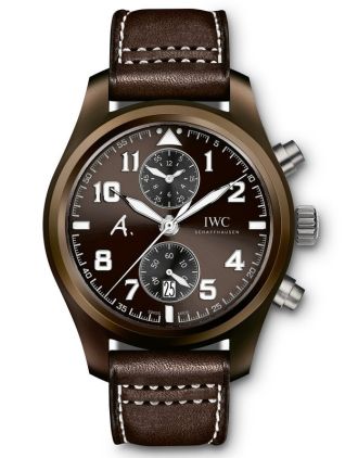 AAA Replica IWC Pilot's Chronograph Saint Exupery THE LAST FLIGHT Mens Watch IW388004