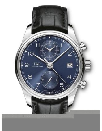 AAA Replica IWC Portugieser Chronograph Classic Blue Dial Watch IW390303