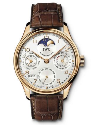 AAA Replica IWC Portugieser Perpetual Calendar Perpetual Moonphase Mens Watch IW502306