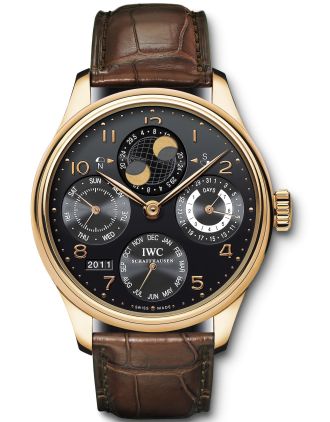 AAA Replica IWC Portugieser Perpetual Calendar Hemisphere Moonphase Mens Watch IW503202