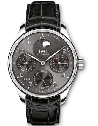 AAA Replica IWC Portugieser Perpetual Calendar Perpetual Single Moonphase Mens Watch IW503301