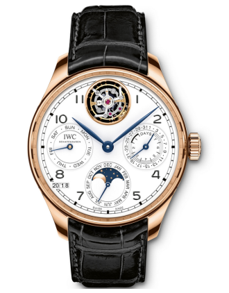 AAA Replica IWC Portugieser Perpetual Calendar Tourbillon Edition "150 Years" Watch IW504501