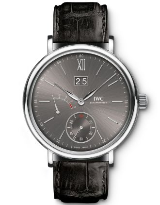 AAA Replica IWC Portofino Hand Wound Big Date Eight Days 45mm Mens Watch IW516101