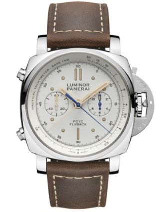 AAA Replica Panerai Luminor 1950 PCYC 3 Days Chrono Flyback Automatic Acciaio Mens Watch PAM00654
