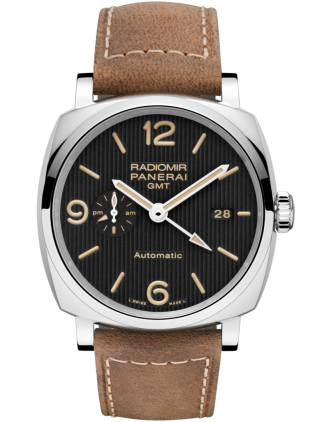 AAA Replica Panerai Radiomir 1940 3 Days GMT Automatic Acciaio Mens Watch PAM00657