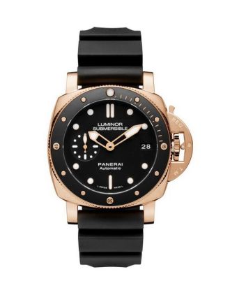 AAA Replica Panerai Luminor Submersible 1950 3 Days Automatic Oro Rosso Mens Watch PAM00684
