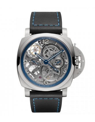 AAA Replica Panerai Luminor 1950 Tourbillon GMT Titanio Lo Scienziato Watch PAM00767