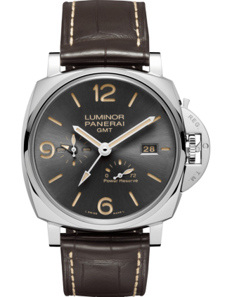 AAA Replica Panerai Luminor Due 3 Days GMT Power Reserve Automatic Acciaio Watch PAM00944