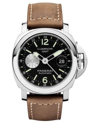 AAA Replica Panerai Luminor GMT Automatic Acciaio Mens Watch PAM01088