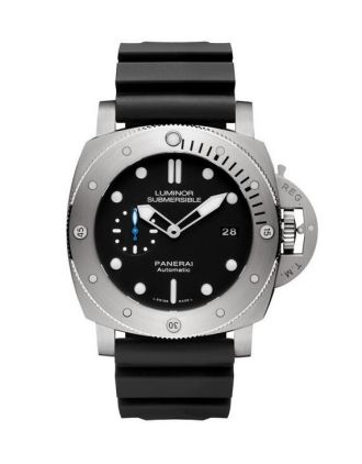 AAA Replica Panerai Luminor Submersible 1950 3 Days Automatic Titanio Mens Watch PAM01305