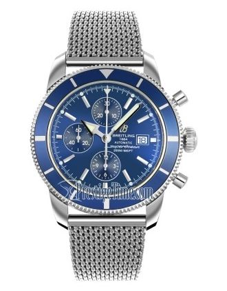 AAA Replica Breitling Superocean Heritage Chronograph Mens Watch a1332016/c758-ss