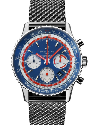 AAA Replica Breitling Navitimer 1 B01 Chronograph 43 Pan Am Edition Watch AB01219A1G1X1