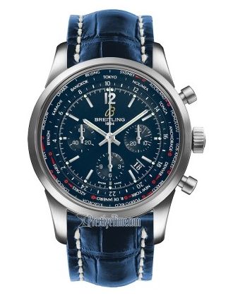 AAA Replica Breitling Transocean Chronograph Unitime Pilot Mens Watch ab0510u9/c879-3ct