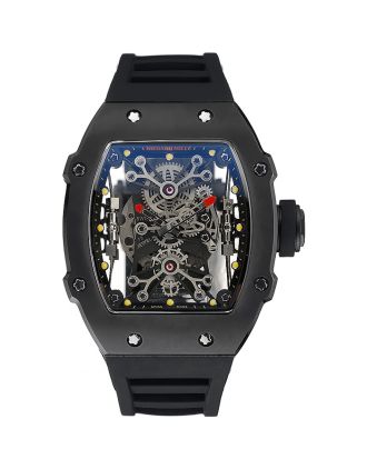 Richard Mille Tourbillion Rafael Nadal RM 27-01 Black Case Black Rubber Bracelet 1454253