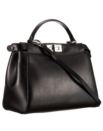Fendi Peekaboo Medium Black Bag
