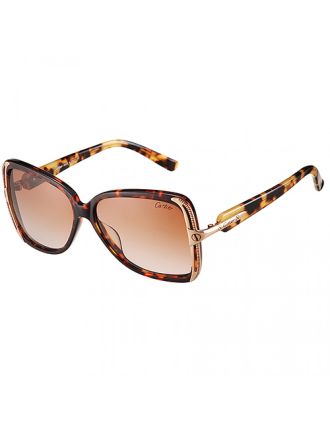 Cartier Light Tortoiseshell Frame Brown Lenses Sunglasses 308258
