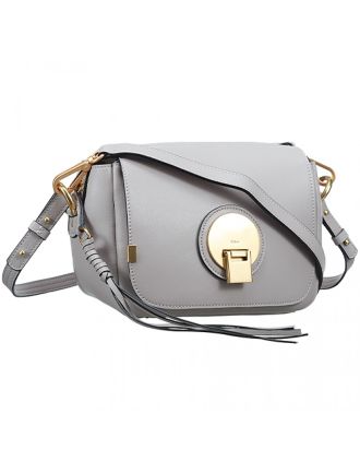 Chloe Indy Camera Bag Small Grey Leather Bag 18927065