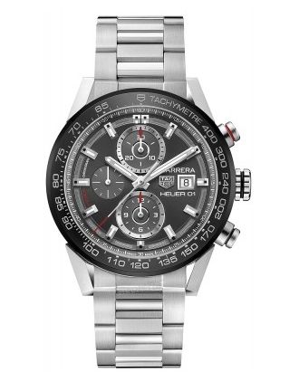AAA Replica Tag Heuer Carrera Caliber Heuer 01 43mm Mens Watch car201w.ba0714