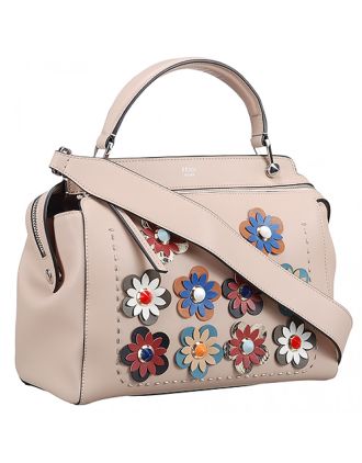 Fendi Flowerland Dotcom Beige Bag 18927084