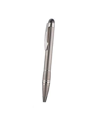 MontBlanc Starwalker Horizontally Grooved Silver Ballpoint Pen 622814