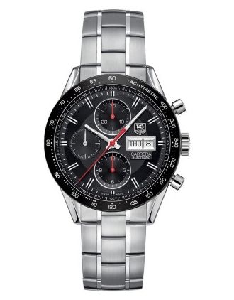 AAA Replica Tag Heuer Carrera Day Date Automatic Chronograph 41mm Mens Watch cv201ah.ba0725
