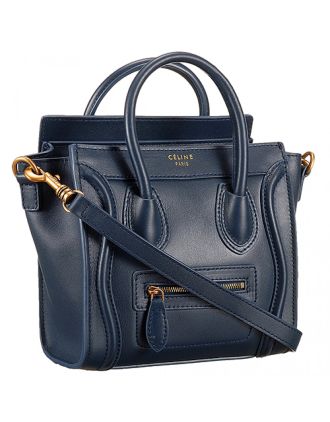 Celine Nano Luggage Navy