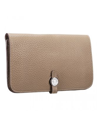 Hermes Dogon Wallet Taupe 18926636