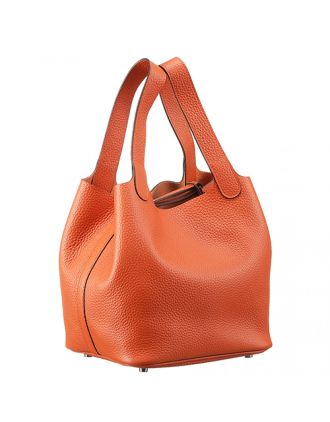 Hermes Picotin MM Orange 607501