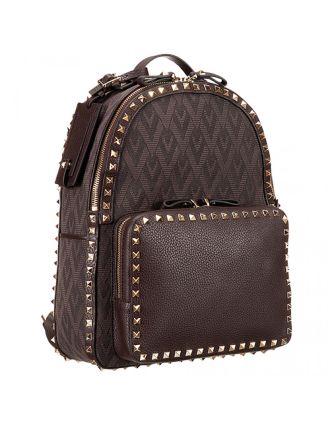 Valentino Viva Valentino Fabric Backpack Military Green