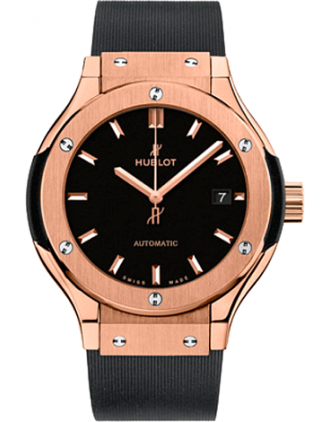AAA Replica Hublot Classic Fusion 33mm Gold Watch 582.OX.1180.RX