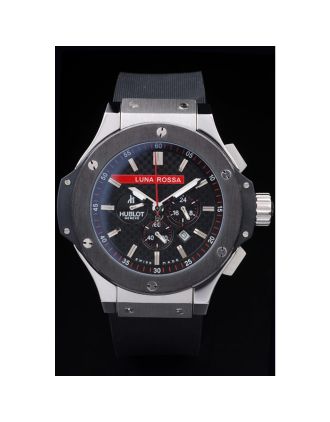 Hublot Limited Edition Luna Rosa Black Dial Watch