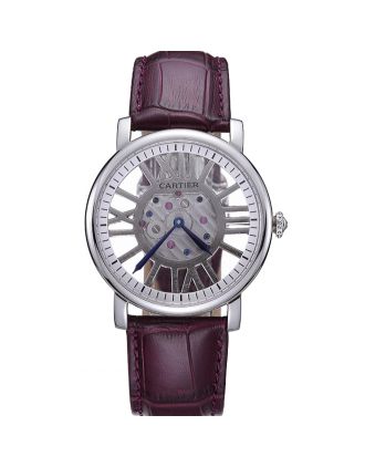 Cartier Rotonde Skeleton Flying Tourbillon Purple 621971