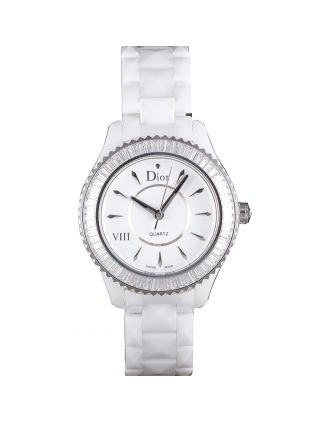 Dior VIII Baguette Cut White Diamonds cd01 621354