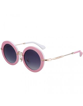 Miu Miu Retro Round Pink Sunglasses 307871