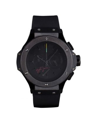 Hublot Limited Edition Ayrton Senna Black Dial Watch