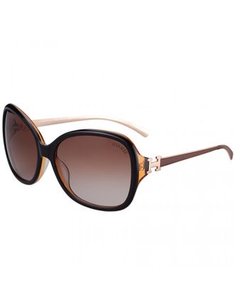 Hermes H Logo Leather Brown Sunglasses 307847
