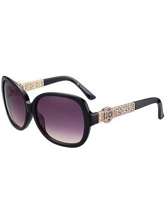 Givenchy Square Diamond Logo Black Sunglasses 307827